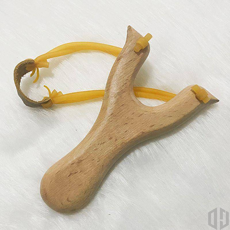 It's a log single slingshot